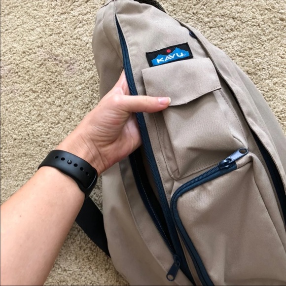 Tan Kavu Rope Sling Bag - Picture 3 of 8